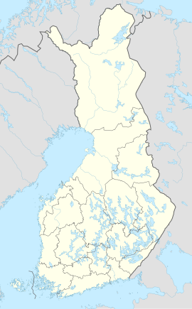 Karkkila na mapi Finske