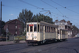 Convoi spécial du tramway à Valenciennes.