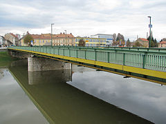 Brücke über den Fluss Kupa in Karlovac