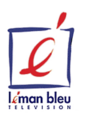 Ancien logo de Léman Bleu (1998?-2000)