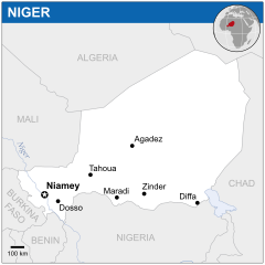 Mapa Nigru