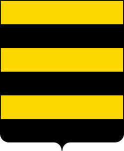 Rodový základní znak Gonzagů (1328-1389) - mantovských vévodů z roku 1588