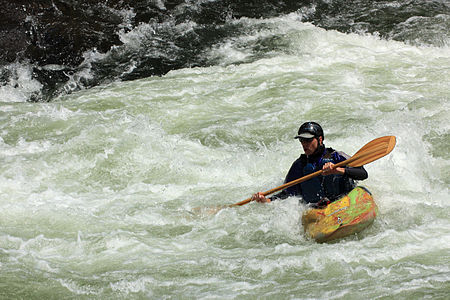 Kayaking on Youghiogheny River