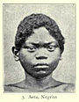 Aeta man, Negrito type