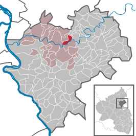 Kaart van Obernhof