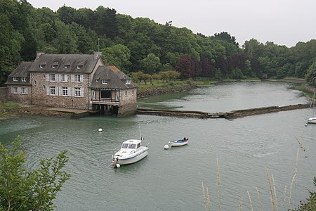 Le moulin Neuf, ancien moulin à marée.