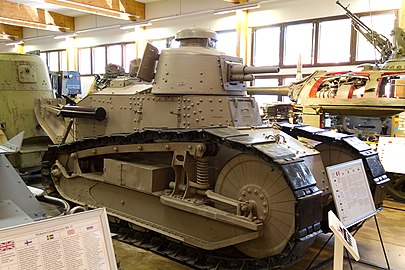 Tanc Renault FT 17 finlandez.