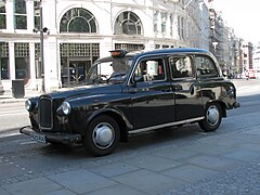 Taxi à Londres (Royaume-Uni)