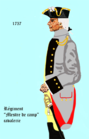 régiment Mestre de Camp Général cavalerie de 1757 à 1762