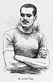 Jules Piot vers 1891 (Champion de France en 1889 et de la Seine en 1893, en skiff);