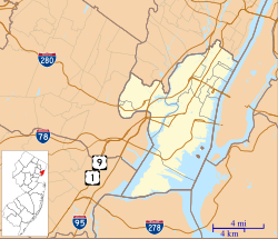 Communipaw, Jersey City is located in Hudson County, New Jersey