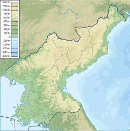 Location in North Korea