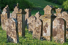 Old Jewish cemetery at Hohebach, Dörzbach (detail)