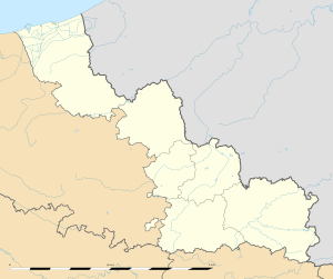莱吕德维涅在北部省的位置