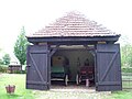 Historisches Spritzenhaus im Freilichtmuseum Klockenhagen