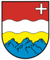 natürlicher dreispitziger Berg