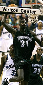 Kevin Garnett at a game