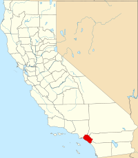 Lokasi dalam negeri California