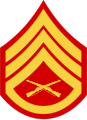 Шеврон штаб-сержанта морської піхоти США