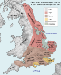 L'Angleterre vers 600.