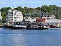 bateau à vapeur de salon "Alexandra".