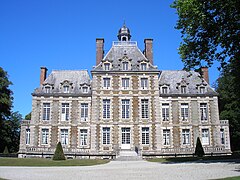 La façade ouest.