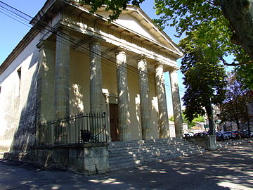 Le temple de Quissac