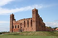 Ruine der Burg Rehden, Deutschordensburg, Polen