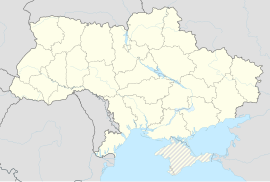 Кијев на карти Украјине