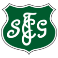 Das erste Logo des FC St. Gallen, welches auch auf dem ältesten Teamfoto von 1881 zu sehen ist. Von den Fans wurde dieses in den letzten Jahren wieder aufgegriffen und wird für Choreografien und inoffizielle Fanartikel verwendet.