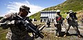 Soldiers of E Company, 100th/442nd train at Marine Corps Base Hawaii in 2011