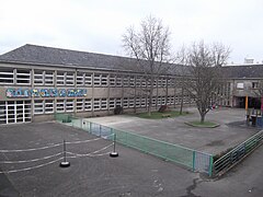 L’école Saint-Louis-de-Gonzague.