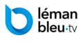 Logo actuel de Léman Bleu (2019-aujourd’hui).