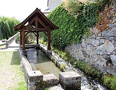 Le lavoir d'Argelès-Gazost.