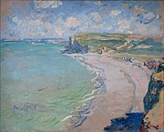 Plaża w Pourville, Claude Monet