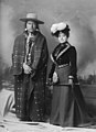 Šošonų genties vyriausiasis vadas ir jo žmona, 1897 m.