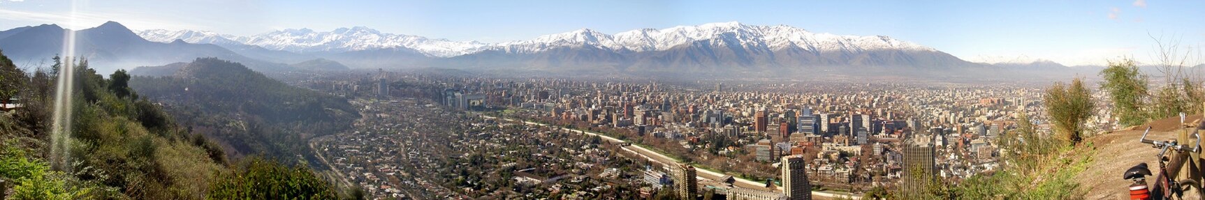 Panorama de Santiago de Chile