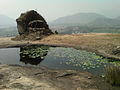 Ruined temple on Bodhikonda