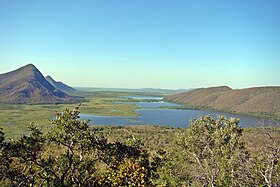 Serra do Amolar, no norte de Corumbá, na divisa entre Mato Grosso e Mato Grosso do Sul com a Bolívia