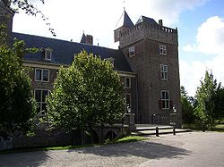 Assumburg castle in Heemskerk