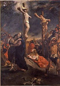 Le Christ sur la croix (1835).Musée des Beaux Arts Vannes
