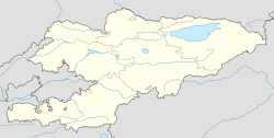 Bishkek ubicada en Kirguizistán