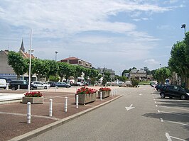 Het centrum van La Tour-du-Pin