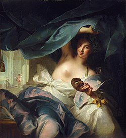 Талия, масло, Жан-Марк Натиер, 1739