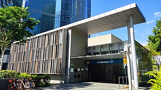 Downtown MRT station