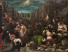 Ilanak, gan Leandro Bassano, moni 1590