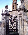 Vista de l'Església de San Mamede de Carnota.