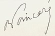 Signature de Raymond Poincaré