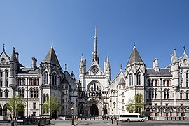 Reales Tribunales de Justicia (1873-1882) de Londres, de G. E. Street