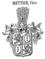 Wappen der Freiherren von Mettich